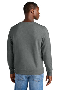 District Re-FleeceCrew DT8104 - Deep Grey Heather Back