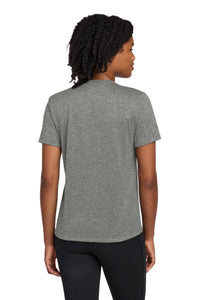 Nike Women's Team rLegend Tee DV7312 - Carbon Heather Back