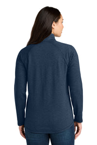 Eddie Bauer Women's Adventurer Full-Zip EB121 - River Blue Navy Heather Back