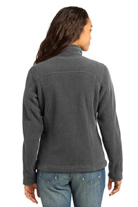Eddie Bauer - Women's Full-Zip Fleece Jacket - Grey Steel Back