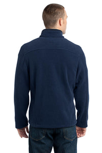 DISCONTINUED Eddie Bauer - 1/4-Zip Fleece Pullover - River Blue Back