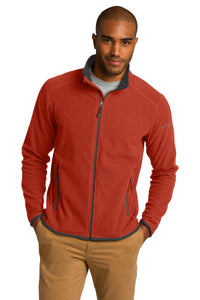 DISCONTINUED Eddie Bauer Full-Zip Vertical Fleece Jacket - Cayenne Orange