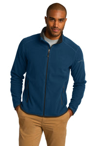DISCONTINUED Eddie Bauer Full-Zip Vertical Fleece Jacket - Deep Sea Blue