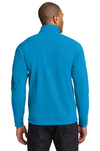 Eddie Bauer Full-Zip Microfleece Jacket - Peak Blue Back