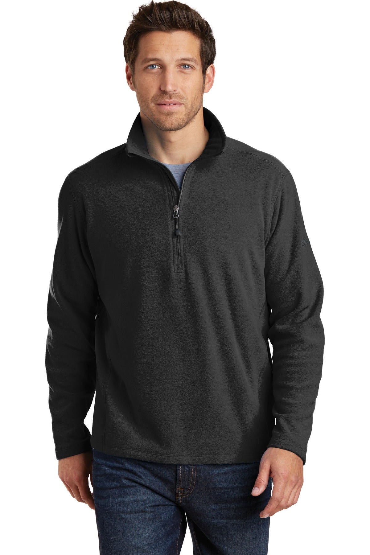 Eddie Bauer1/2-Zip Microfleece Jacket - Black