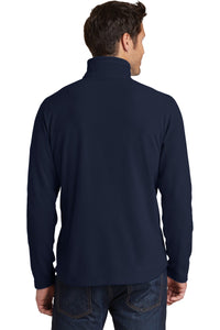 Eddie Bauer1/2-Zip Microfleece Jacket - Navy Back