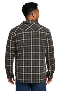 Eddie Bauer Woodland Shirt Jac EB228 - Grey Steel/ Bone Back