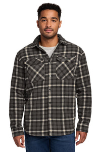 Eddie Bauer Woodland Shirt Jac EB228 - Grey Steel/ Bone