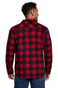 Eddie Bauer Woodland Shirt Jac EB228 - Radish/ Black Back