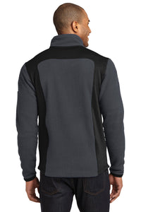DISCONTINUED Eddie Bauer Full-Zip Sherpa Fleece Jacket - Grey Steel/ Black Back