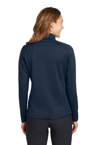 Eddie Bauer Women's 1/2-Zip Performance Fleece - River Blue Navy Back