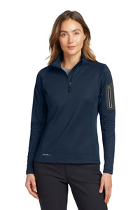 Eddie Bauer Women's 1/2-Zip Performance Fleece - River Blue Navy