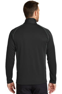 DISCONTINUED Eddie Bauer Smooth Fleece 1/2-Zip - Black Back