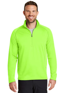 DISCONTINUED Eddie Bauer Smooth Fleece 1/2-Zip - Vivid Lime