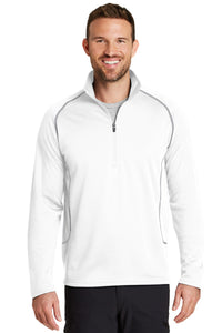 DISCONTINUED Eddie Bauer Smooth Fleece 1/2-Zip - White