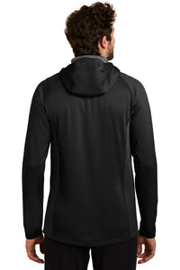 Eddie Bauer  Sport Hooded Full-Zip Fleece Jacket - Black Back