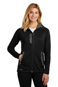 Eddie Bauer  Women's Sport Hooded Full-Zip Fleece Jacket - Black