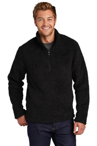 Port Authority  Cozy 1/4-Zip Fleece F130 - Black
