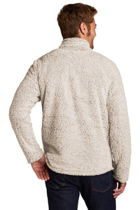 Port Authority  Cozy 1/4-Zip Fleece F130 - Oatmeal Heather Back