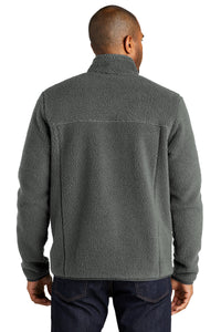 Port Authority Camp Fleece Snap Pullover F140 - Grey Steel Back