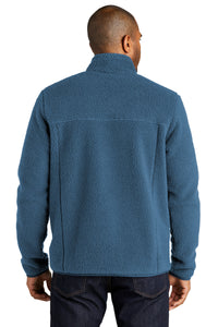 Port Authority Camp Fleece Snap Pullover F140 - Regatta Blue Back