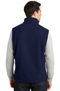 Port Authority Value Fleece Vest - True Navy Back