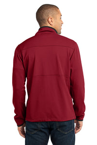 Port Authority Pique Fleece Jacket - Garnet Red Back
