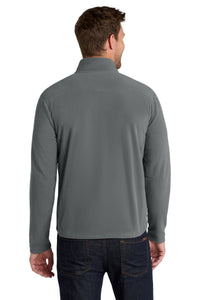 Port Authority Microfleece Jacket - Pearl Grey Back