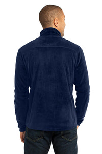 Port Authority Microfleece 1/2-Zip Pullover - True Navy Back