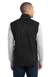 Port Authority Microfleece Vest - Black Back