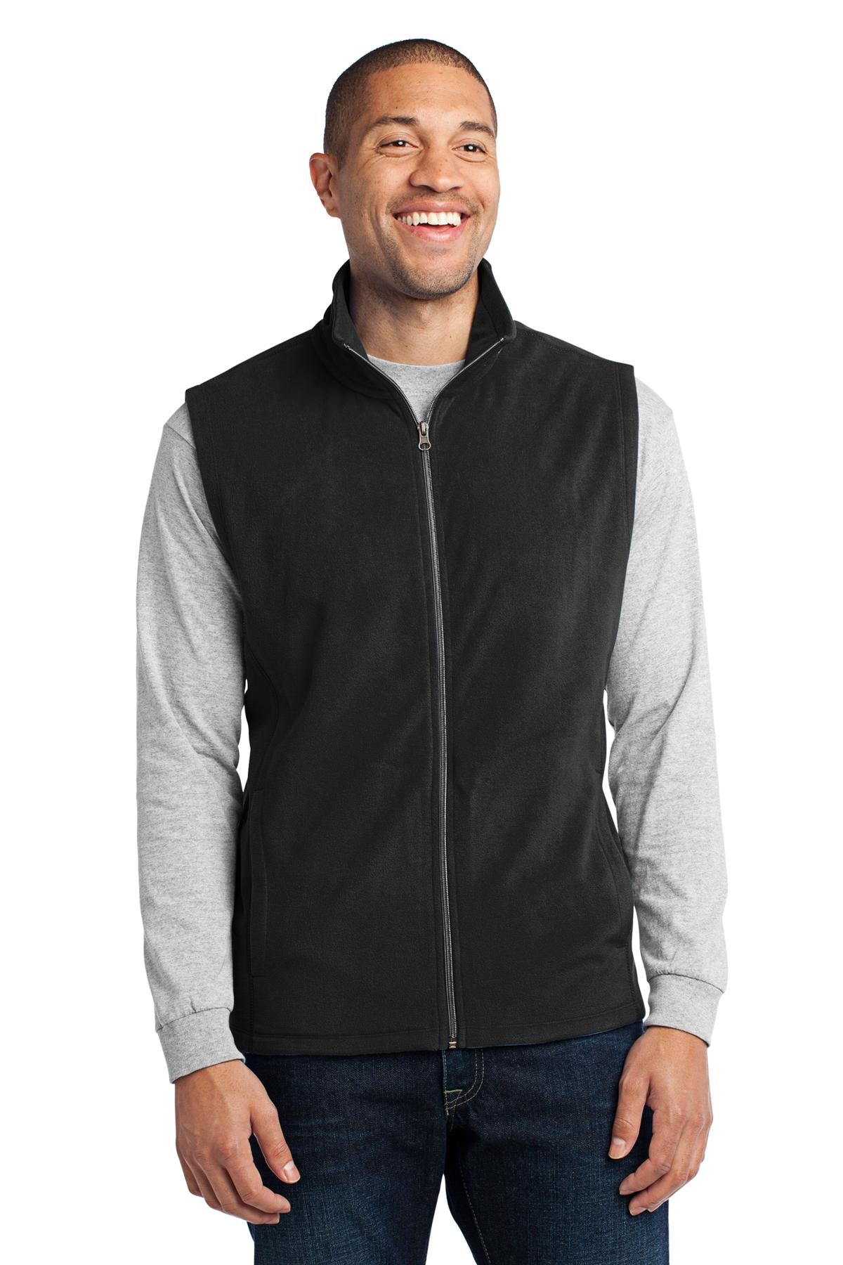 Port Authority Microfleece Vest - Black