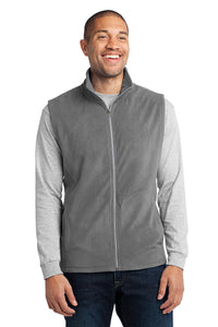 Port Authority Microfleece Vest - Pearl Grey