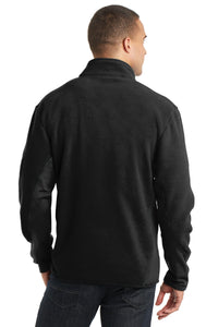 Port Authority R-Tek Pro Fleece Full-Zip Jacket - Black/ Black Back