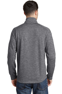 Port Authority Digi Stripe Fleece Jacket - Black Back