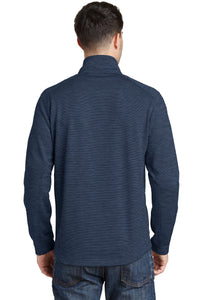 Port Authority Digi Stripe Fleece Jacket - Navy Back