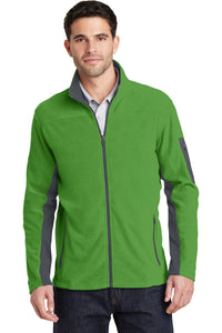 Port Authority Summit Fleece Full-Zip Jacket - Vine Green/ Magnet