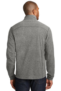 Port Authority Heather Microfleece Full-Zip Jacket - Pearl Grey Heather Back
