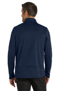 Port Authority  Grid Fleece Jacket - River Blue Navy Back