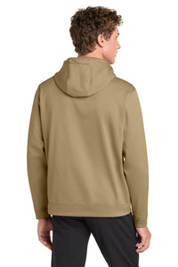 Sport-Tek Sport-Wick Fleece Hooded Pullover - Coyote Brown Back