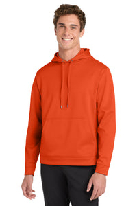 Sport-Tek Sport-Wick Fleece Hooded Pullover - Deep Orange