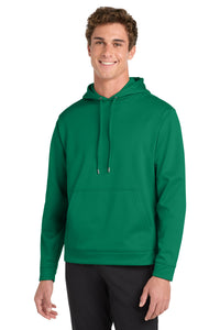 Sport-Tek Sport-Wick Fleece Hooded Pullover - Kelly Green