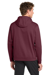 Sport-Tek Sport-Wick Fleece Hooded Pullover - Maroon Back