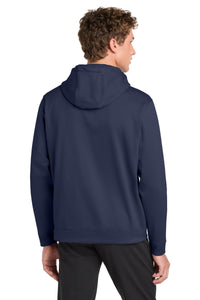 Sport-Tek Sport-Wick Fleece Hooded Pullover - Navy Back