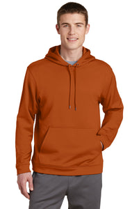 Sport-Tek Sport-Wick Fleece Hooded Pullover - Texas Orange