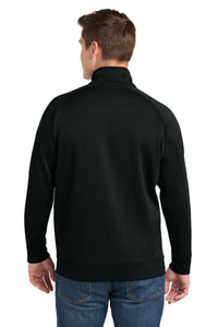Sport-Tek Tech Fleece 1/4-Zip Pullover - Black Back