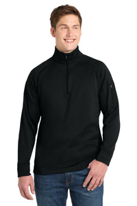 Sport-Tek Tech Fleece 1/4-Zip Pullover - Black