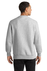 Sport-Tek Super Heavyweight Crewneck Sweatshirt - Athletic Heather Back