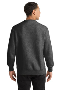 Sport-Tek Super Heavyweight Crewneck Sweatshirt - Graphite Heather Back