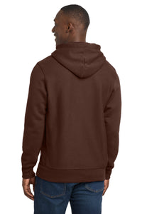 Sport-Tek Super Heavyweight Pullover Hooded Sweatshirt - Brown Back