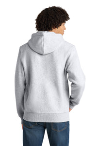 Sport-Tek Super Heavyweight Full-Zip Hooded Sweatshirt - Athletic Heather Back